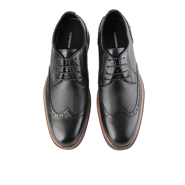 Beldon Dinis Lace Up in Waxed Cow Leather
