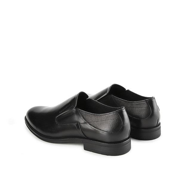 Boris Calvin Slip On in Waxed Leather