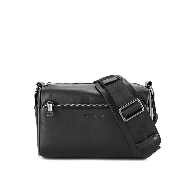 Obermain Bags Pria Sling Bag Bruno Sling Bag In Black  L