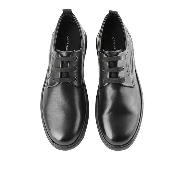 Suton Jones Lace Up in Waxed Cow Leather