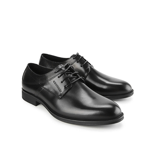 Boris Caleb Lace Up in Waxed Leather