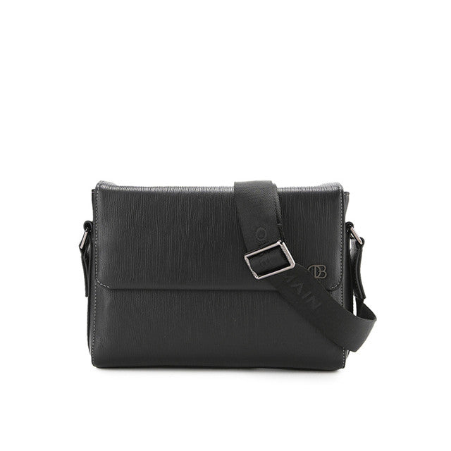 Baron Messenger Bag - L In Black