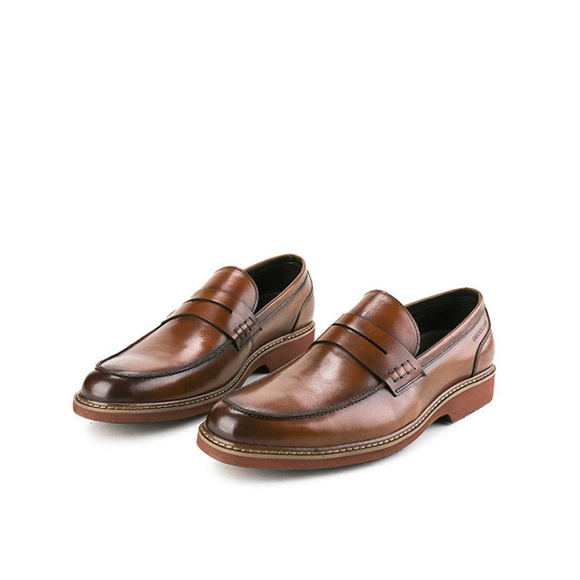 Beldon Divon Loafer in Waxed Cow Leather