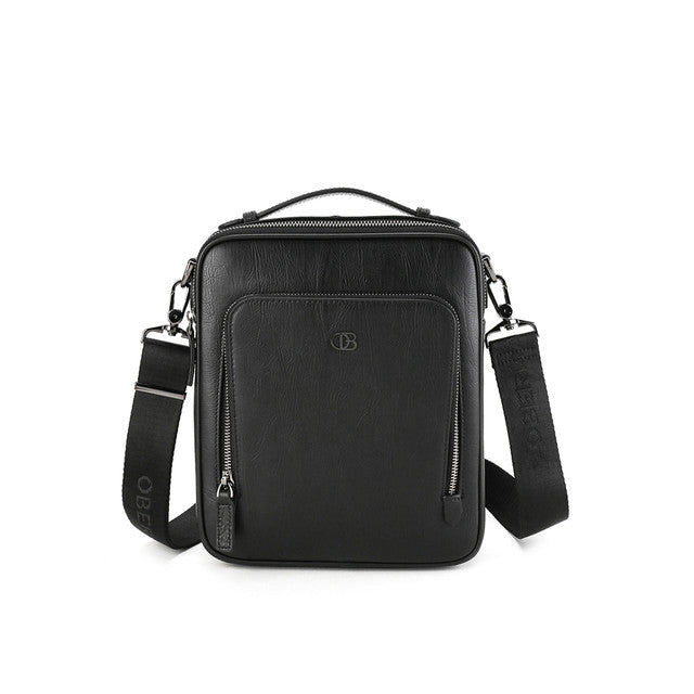 Obermain Bags Pria Sling Bag Boston Sling Bag In Black L