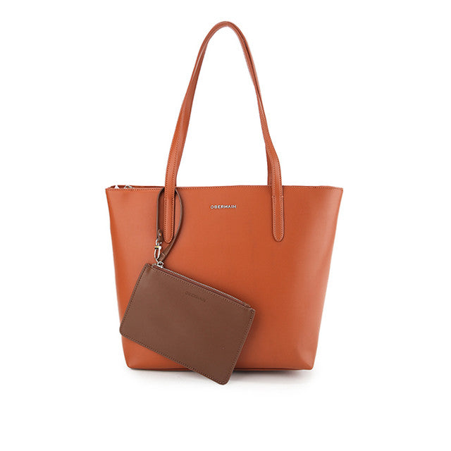 Zofia Tote Bag In Rust