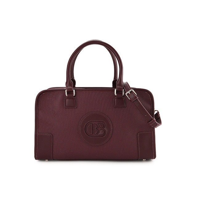 Shonna Top Handle Bag(L) In Maroon