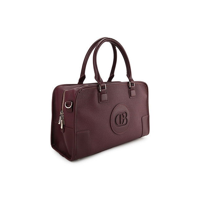 Shonna Top Handle Bag(L) In Maroon