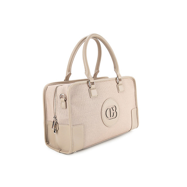 Shonna Top Handle Bag(L) In Taupe