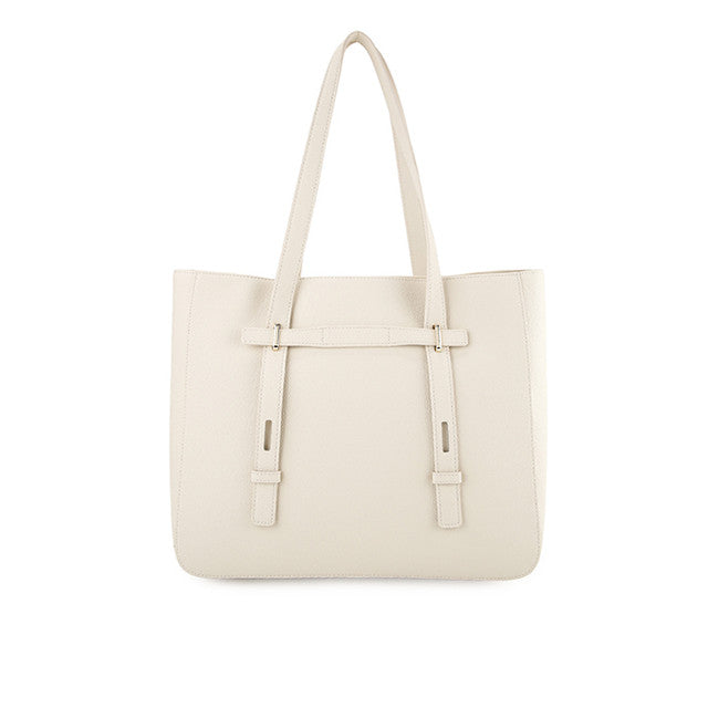 Nettie Tote W/ Pouch In Beige/Mustard