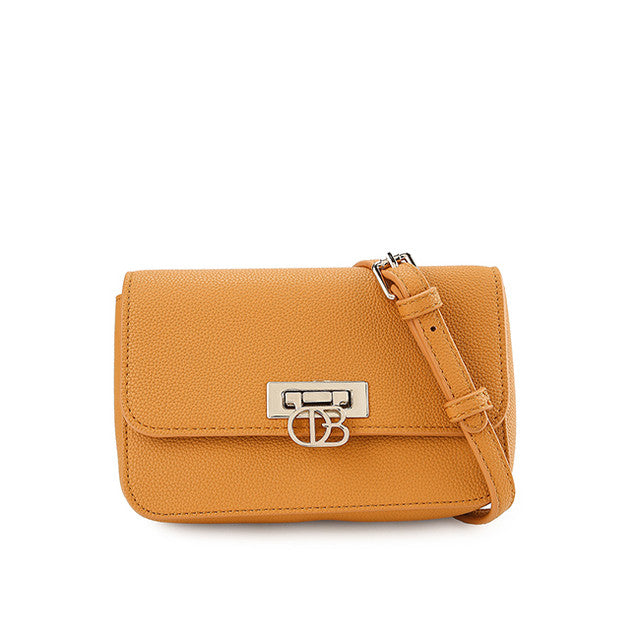 Nettie Tote W/ Pouch In Beige/Mustard