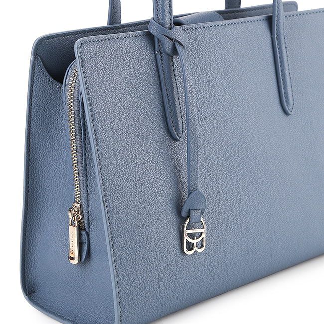 Natalee Top Handle Bag In Blue