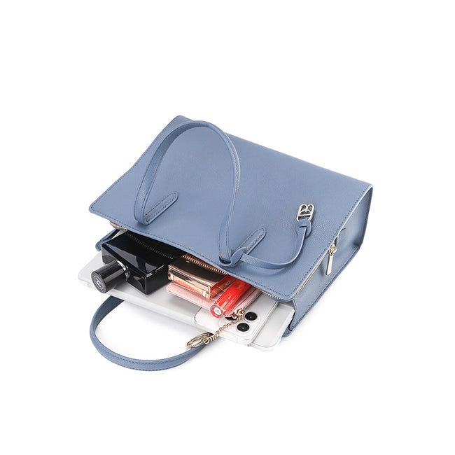 Natalee Top Handle Bag In Blue