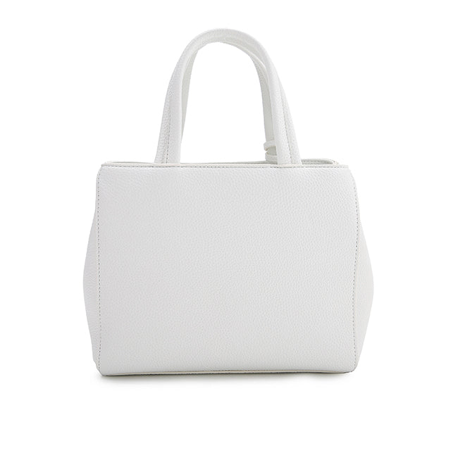 Zona Top Handle Bag In White