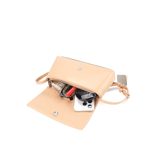 Adele Crossbody Bag In Almond
