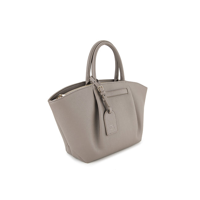 Allie Tote Bag (M) In Taupe