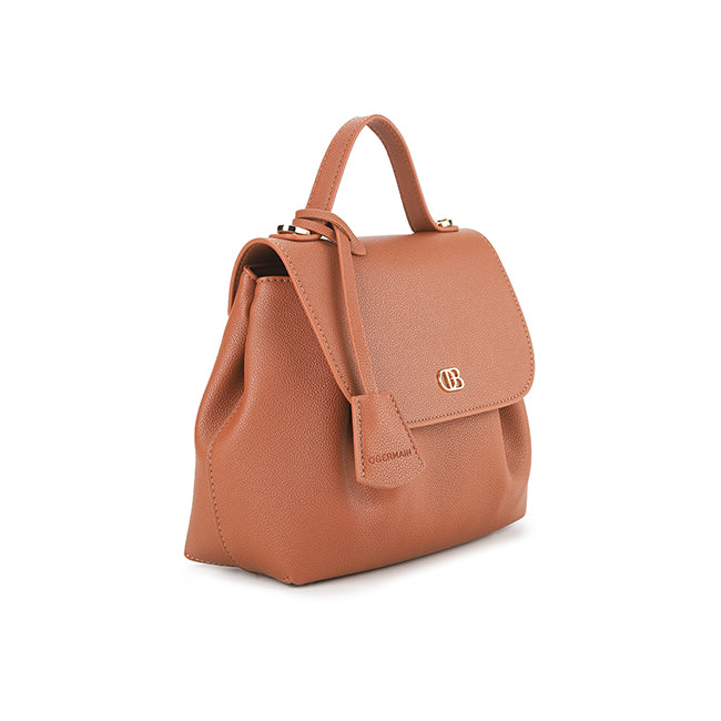 Allura Top Hande Bag (M) In Brown