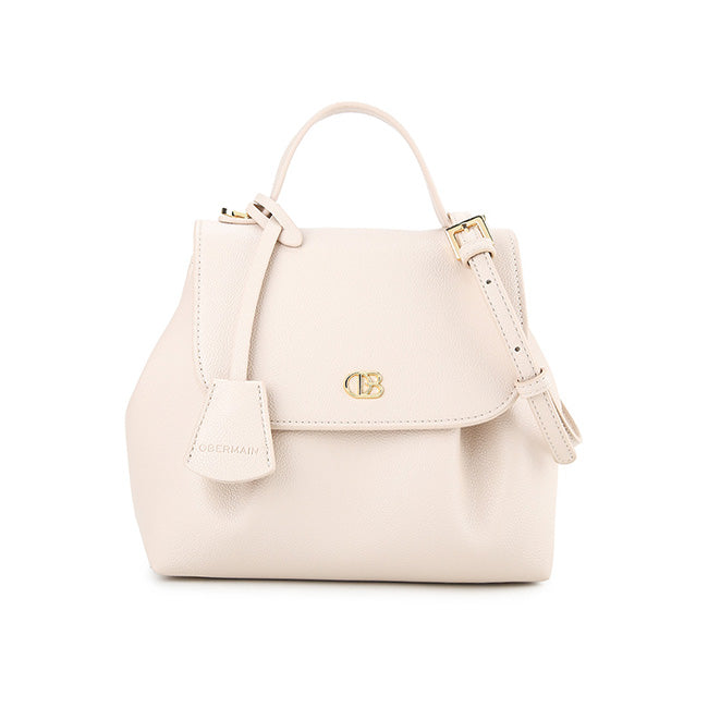 Allura Top Hande Bag (M) In Cream