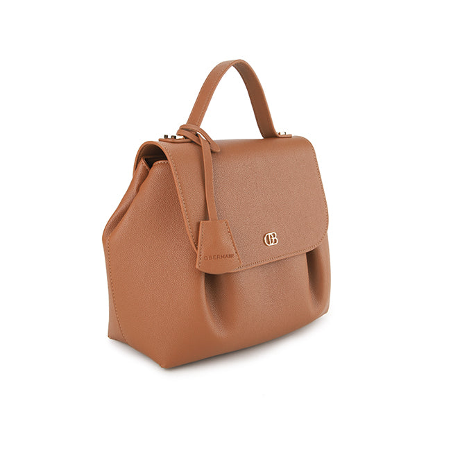 Allura Top Hande Bag (L) In Brown