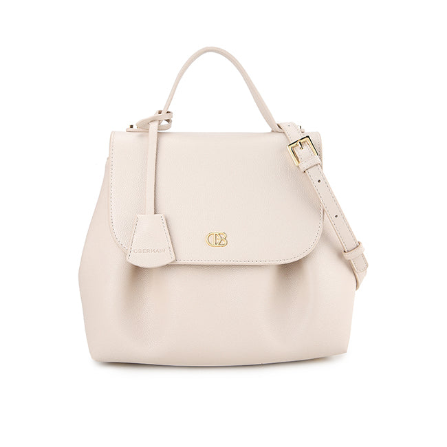 Allura Top Hande Bag (L) In Cream