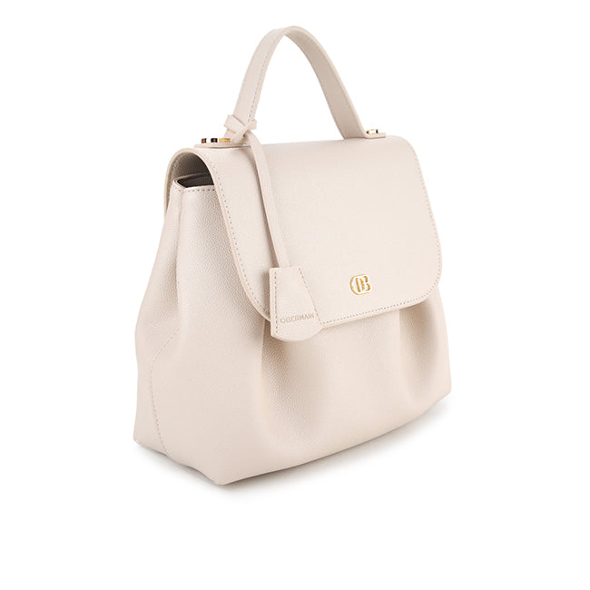 Allura Top Hande Bag (L) In Cream