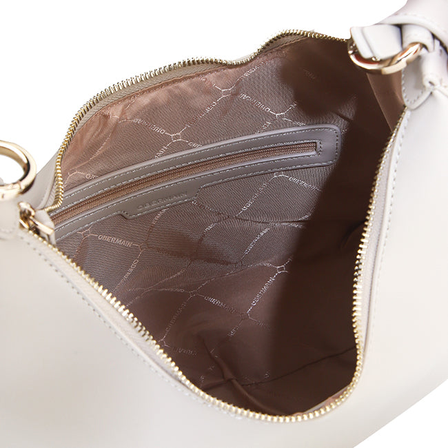 Bette Top Handle Bag (L) In Light Grey