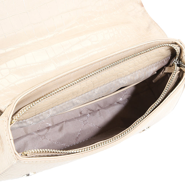 Billie Top Handle Bag In Almond