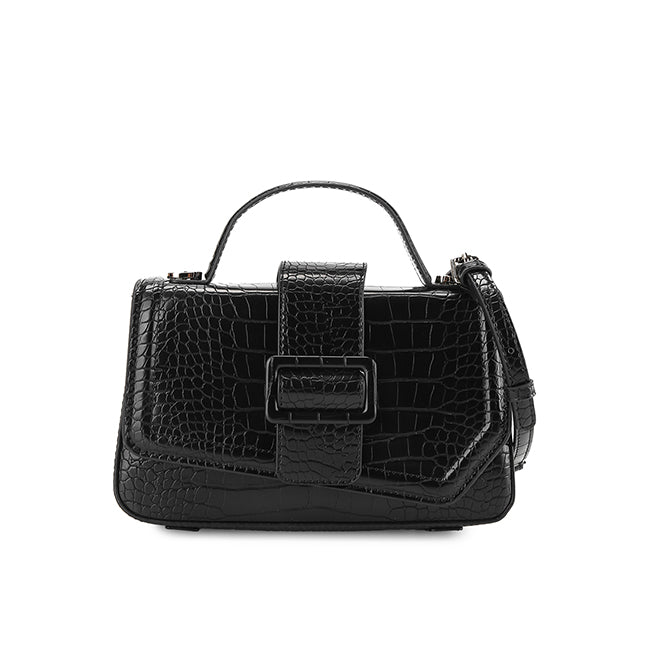 Billie Top Handle Bag In Black