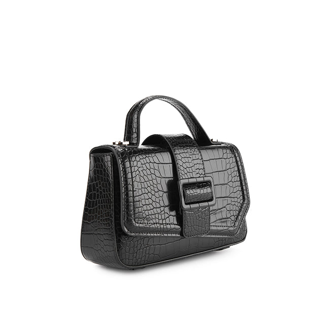 Billie Top Handle Bag In Black