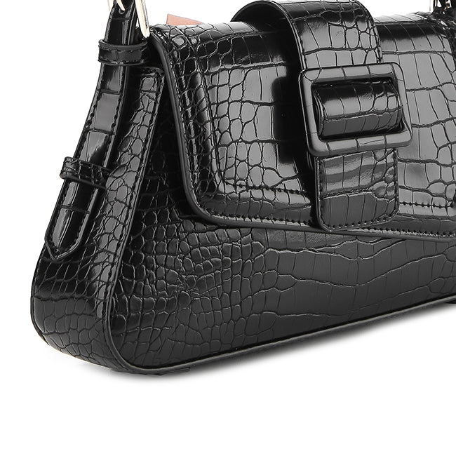 Billie Shoulder Bag In Black