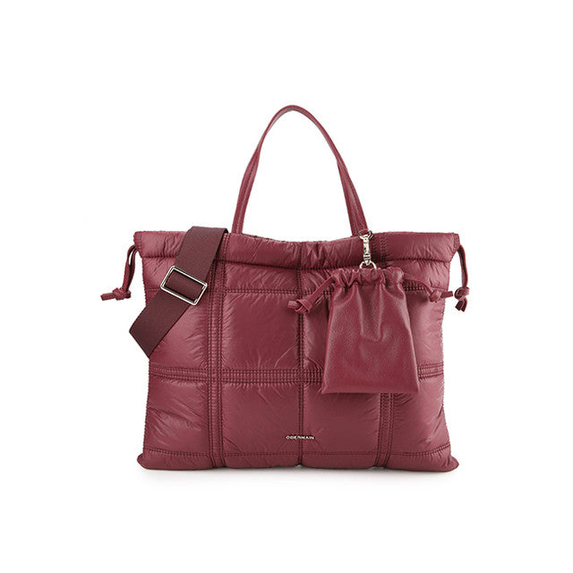 Nerissa Tote Bag (M) In Maroon