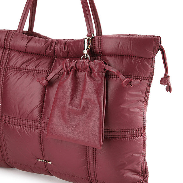 Nerissa Tote Bag (M) In Maroon