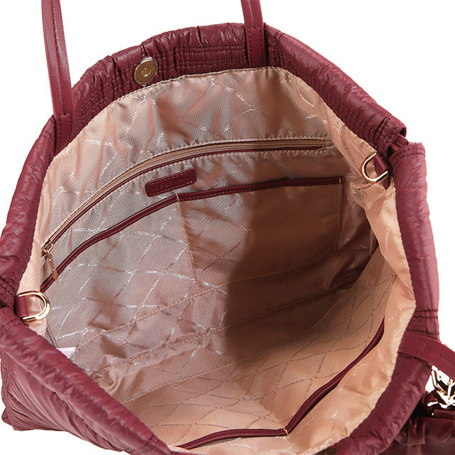 Nerissa Tote Bag (M) In Maroon