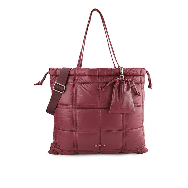 Nerissa Tote Bag (L) In Maroon