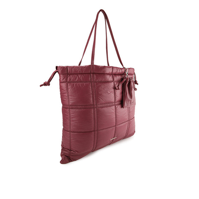Nerissa Tote Bag (L) In Maroon