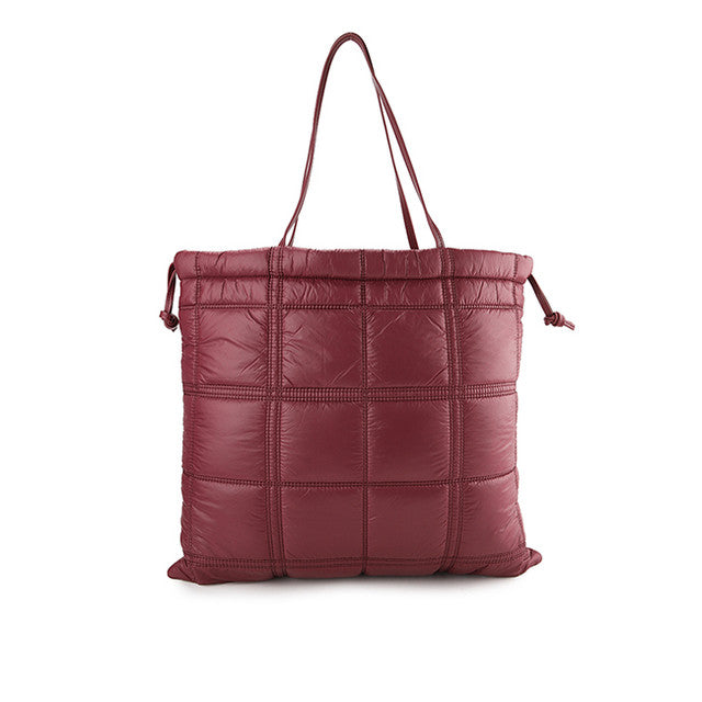 Nerissa Tote Bag (L) In Maroon
