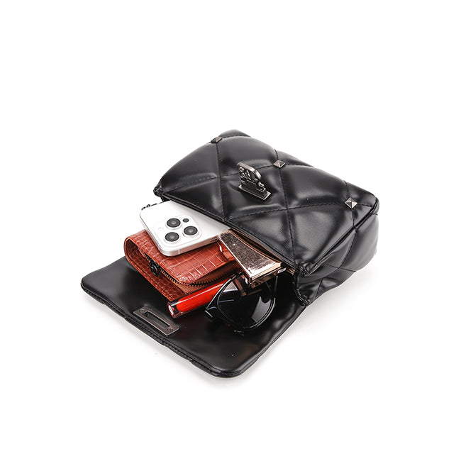 Bernice Shoulder Bag (M) In Black