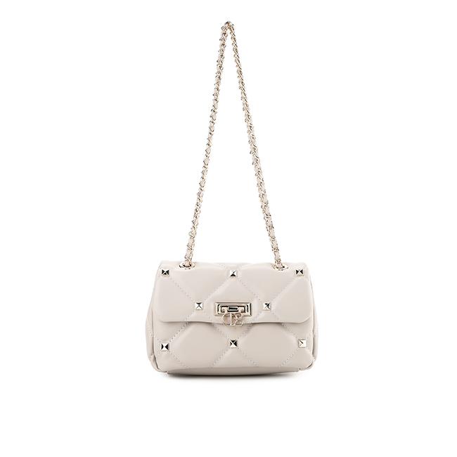 Bernice Shoulder Bag (M) In Light Grey