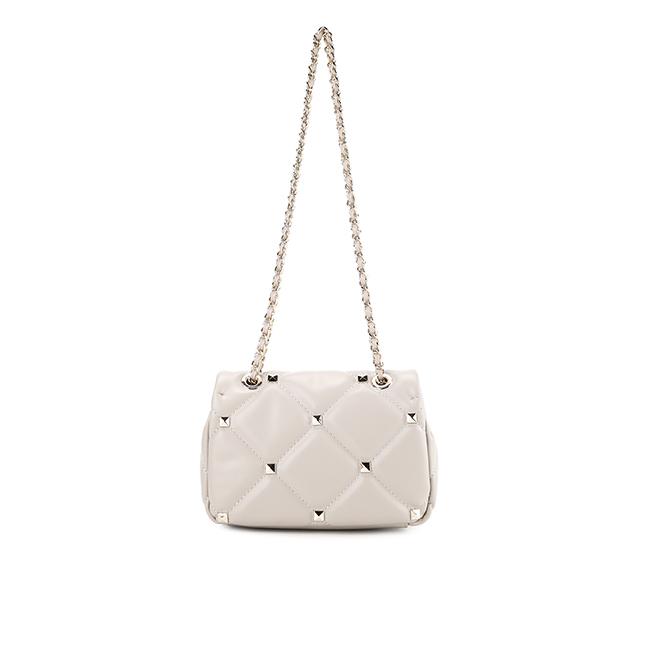 Bernice Shoulder Bag (M) In Light Grey