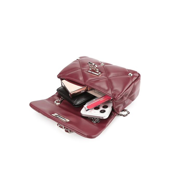 Bernice Shoulder Bag (M) In Red