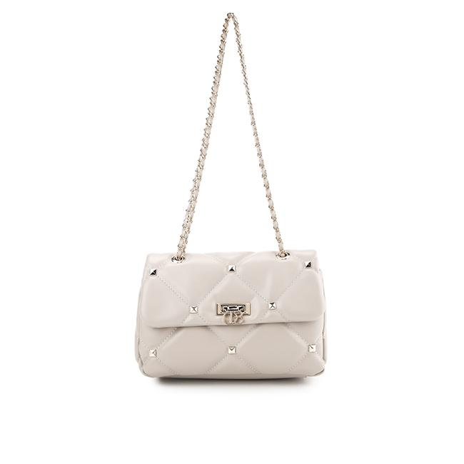 Bernice Shoulder Bag (L) In Light Grey