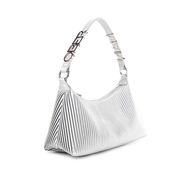 Barrera Shoulder Bag(M) In Silver