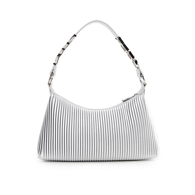 Barrera Shoulder Bag(M) In Silver