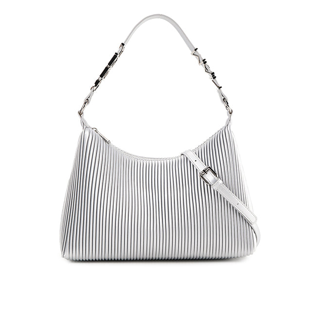 Barrera Shoulder Bag (L) In Silver