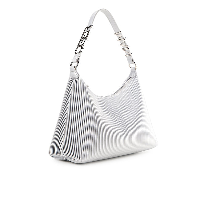 Barrera Shoulder Bag (L) In Silver