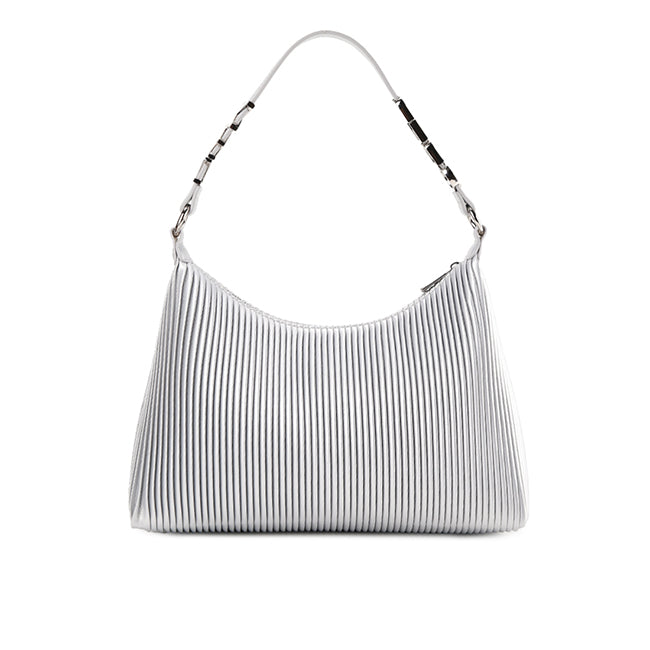 Barrera Shoulder Bag (L) In Silver