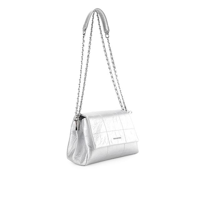 Britney Shoulder Bag In Silver