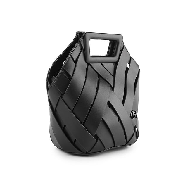 Bretta Top Handle Bag In Black