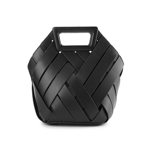 Bretta Top Handle Bag In Black