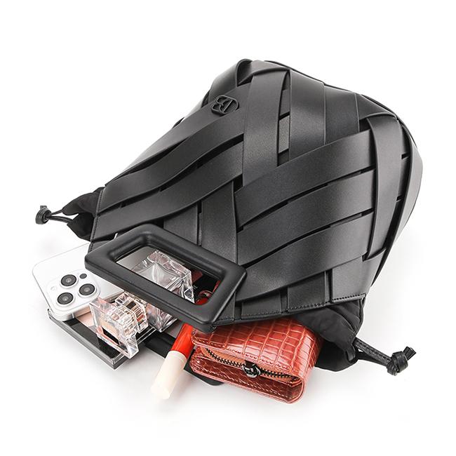 Bretta Top Handle Bag In Black