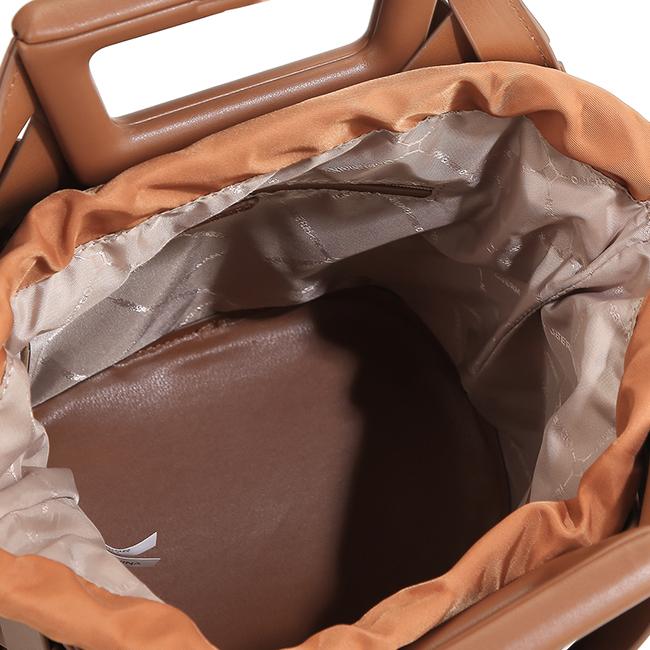 Bretta Top Handle Bag In Brown